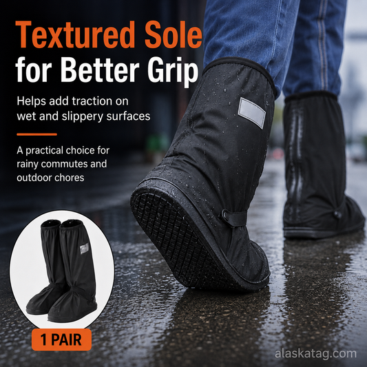 🌧️ Reusable Waterproof Boot Covers for Rain, Mud & Snow - image 1
