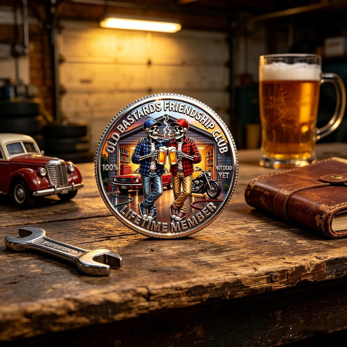 Old Friends Forever Club Coin - image 3