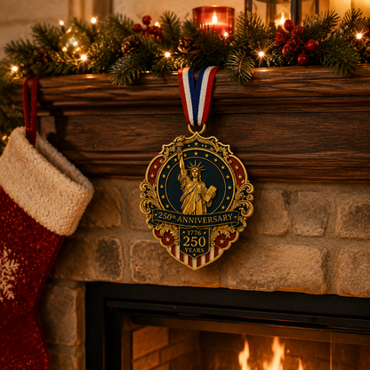 ❤️🔥Statue of Liberty 250th Anniversary Christmas Tree Ornament