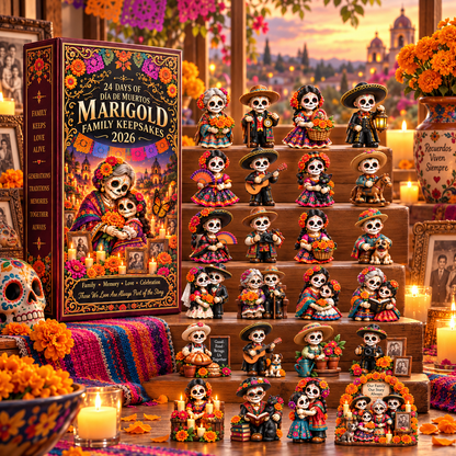 24 Days of Family, Memory & Love — Día de Muertos Marigold Family Keepsakes Advent Calendar 2026 - image 6