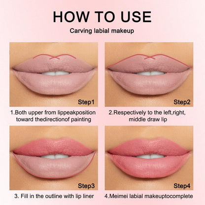 12Pcs Matte Lip Liner With Sharpener Set Waterproof Smudgeproof Precise Contour Lipstick Pens 🖌️ - image 6