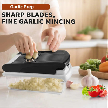 15-in-1 Vegetable Slicer Dicer, 7 Blades Kitchen Chopper