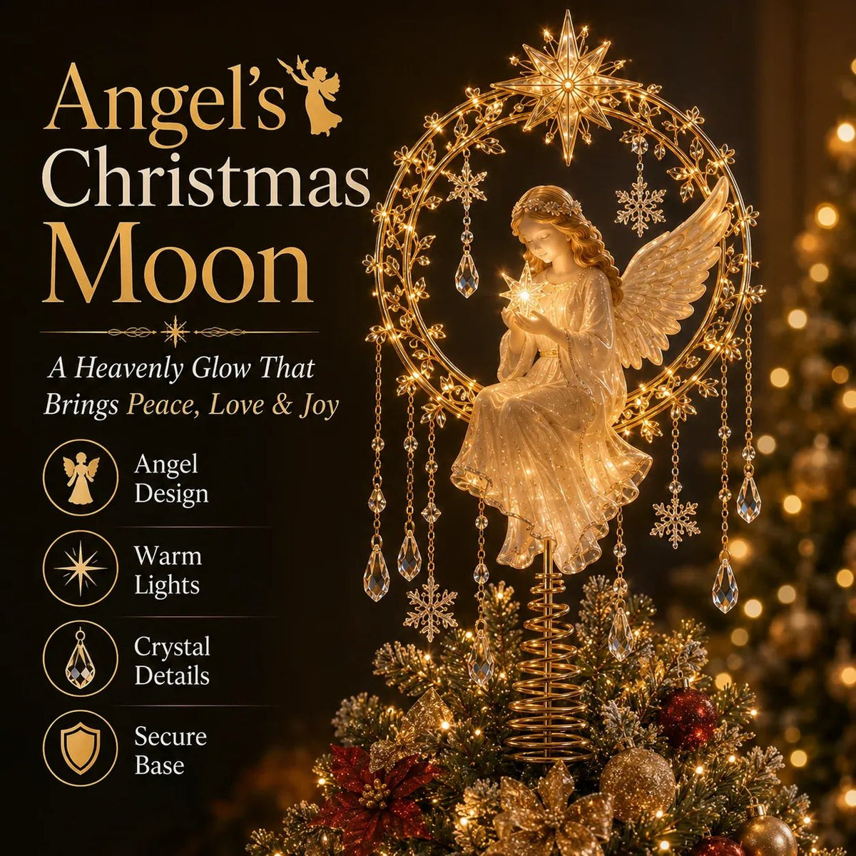 ⏳ Last Day 49% OFF – 🎄 Lighted Memorial Christmas Tree Topper Collection - image 8