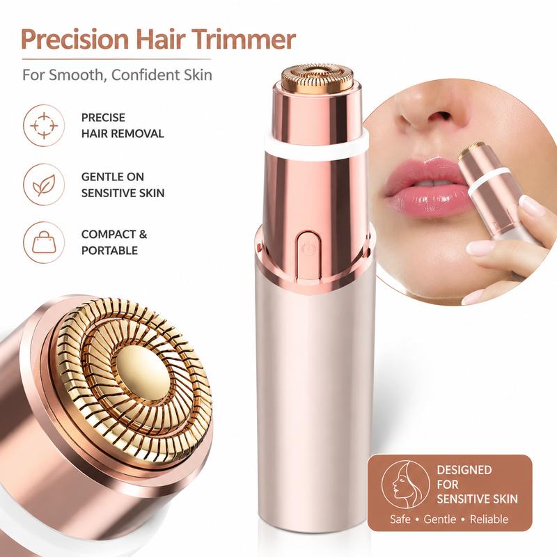 2 in 1 facial & eyebrow hair trimmer for Women, Rechargeable Face Razor✨ - image 1