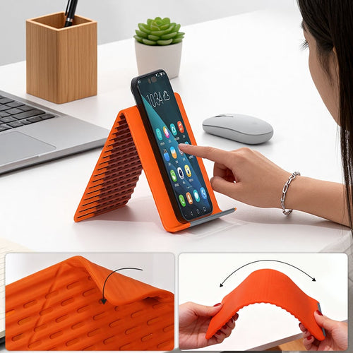 ❤️🔥Last 30pcs🔥🔥2026 Flexible Silicone Aluminum Phone Stand