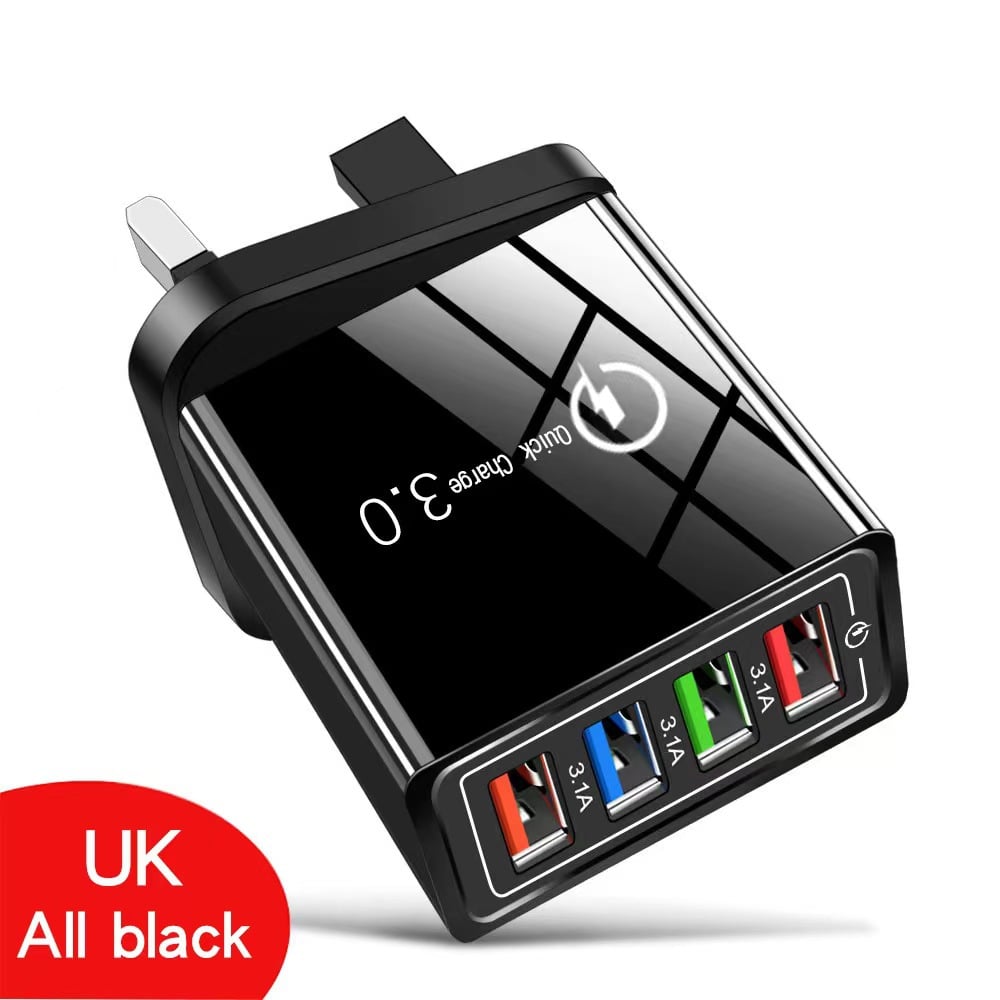 🔥The Charger Big Tech Hates | 4-Port Quick Charge 3.0 + AI Performance Boost