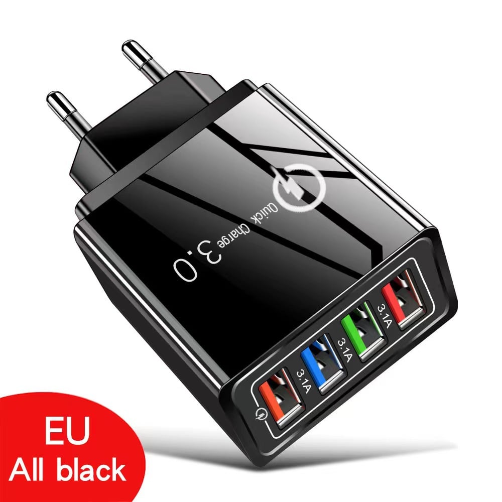 🔥The Charger Big Tech Hates | 4-Port Quick Charge 3.0 + AI Performance Boost