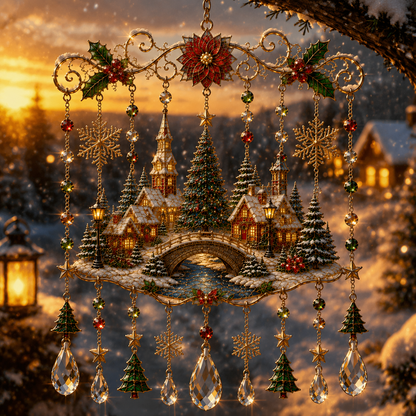 ❤️⏰LIMITED TIME 49% OFF!🔥🔥Last 30pcs🔥 -High-quality handmade Christmas window decorations