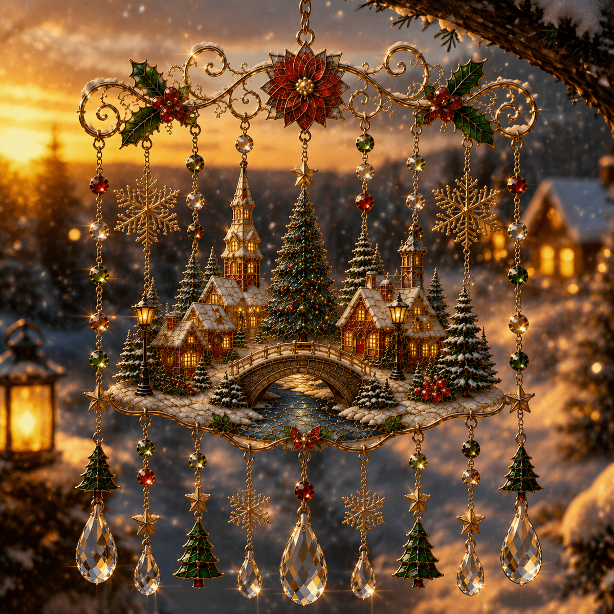 🔥🔥🔥 2026 Christmas Wind Chime Window Decorations