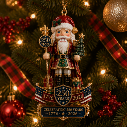 ❤️✨Nutcracker-themed Christmas tree ornament