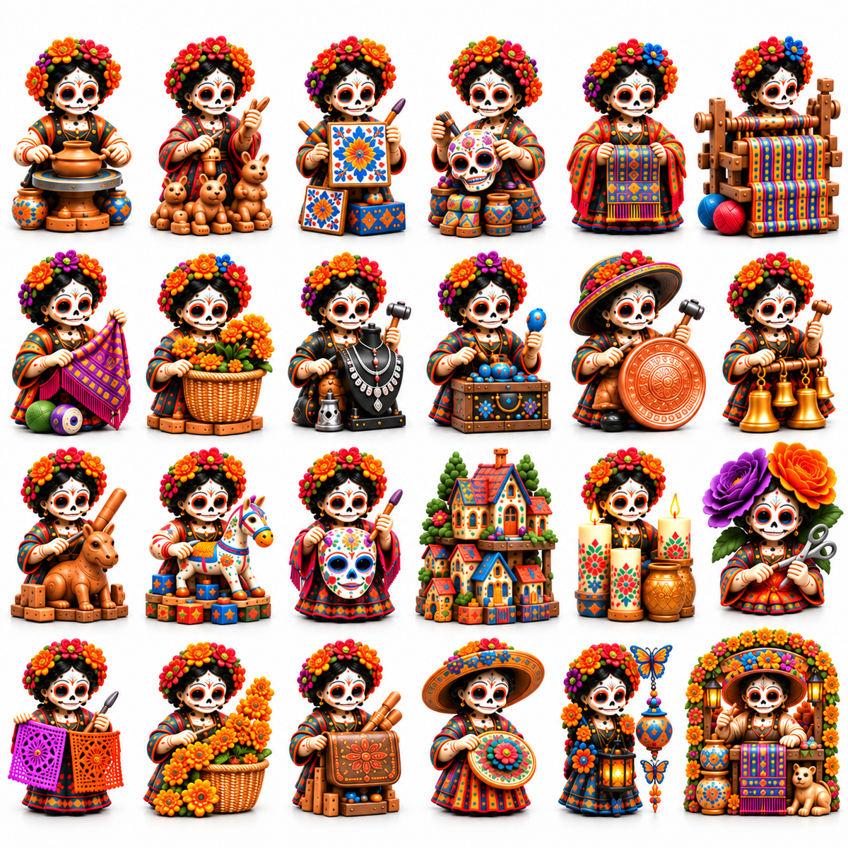 24 Days of Handcrafted Tradition — Día de Muertos Marigold Makers Market Advent Calendar 2026 - image 10