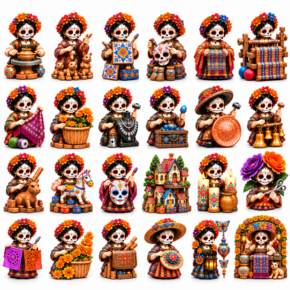 24 Days of Handcrafted Tradition — Día de Muertos Marigold Makers Market Advent Calendar 2026 - image 10