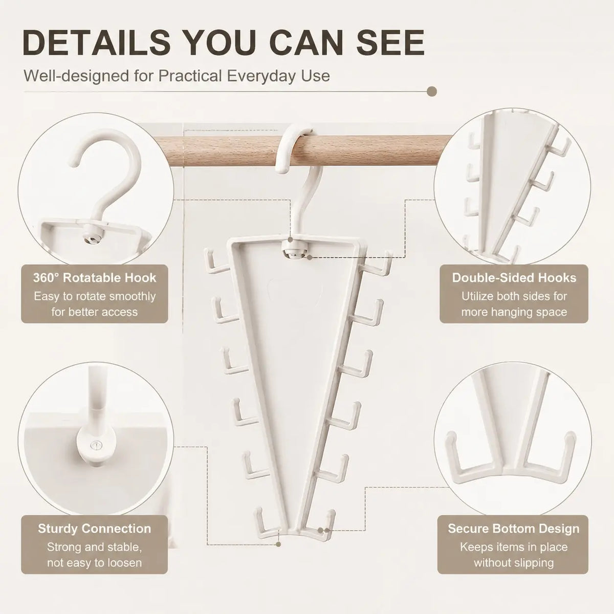 V Shaped Double‑Sided Closet Organizer Hanger👕 - image 10