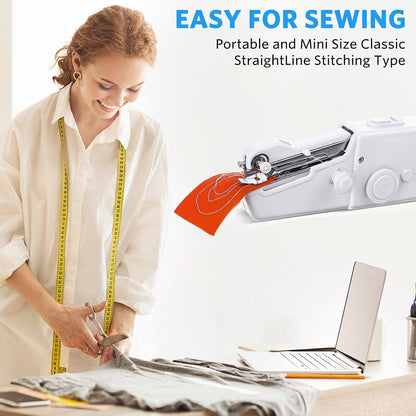 Portable Miniature Handheld Sewing Machine- Beginner-Simple Operation 🧵 - image 5