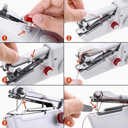 Portable Miniature Handheld Sewing Machine- Beginner-Simple Operation 🧵 - image 9