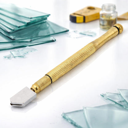 Diamond Head Glass Cutter Tool for 3‑15mm Glass & Mirrors🛠️