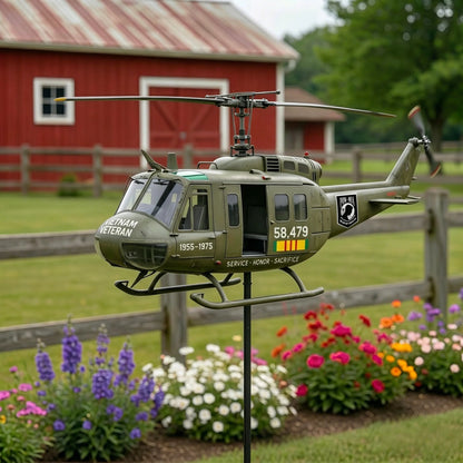 ❤️🔥Last 30pcs🔥Last Day Promo: 49% OFF 🎖️-Vietnam Veteran UH-1 Helicopter Wind Spinner