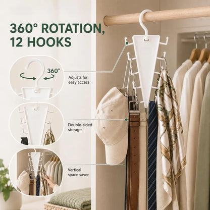 V Shaped Double‑Sided Closet Organizer Hanger👕 - image 3