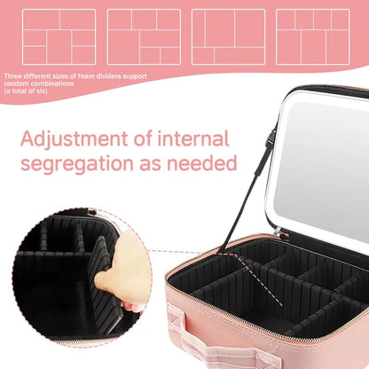 ❤️🔥Last 30pcs🔥Mother's Day Present-----Portable Makeup Case Cosmetic Organizer