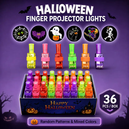 👻🎃 Halloween Finger Projector Rings – LED Party Favors for Kids - image 7