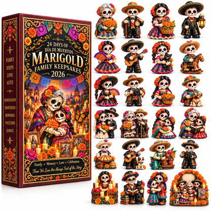 24 Days of Family, Memory & Love — Día de Muertos Marigold Family Keepsakes Advent Calendar 2026 - image 9