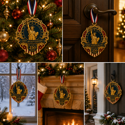 ❤️🔥Statue of Liberty 250th Anniversary Christmas Tree Ornament