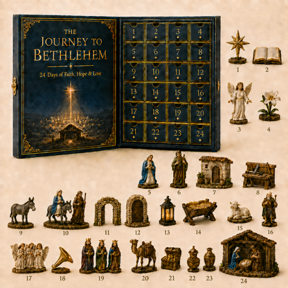 🎉🌟🇺🇸 Limited Edition! 🔥 Only 250 Available! 🌟The Journey to Bethlehem Advent Calendar - image 2