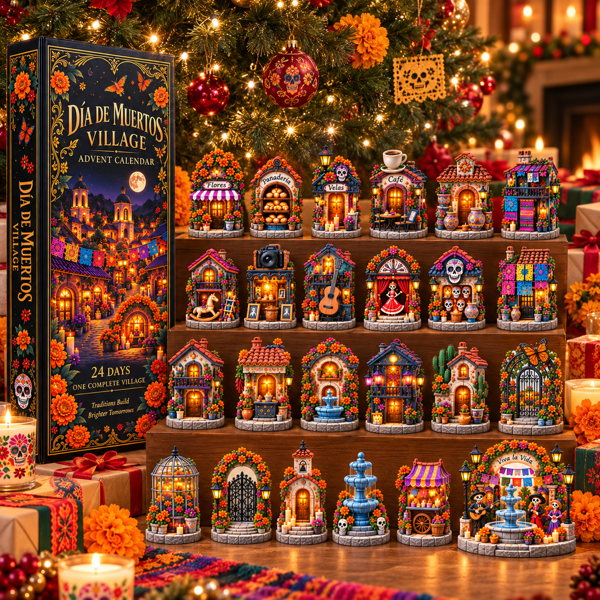 24 Days to Build a Village of Memories — Día de Muertos Village Advent Calendar 2026 - image 6