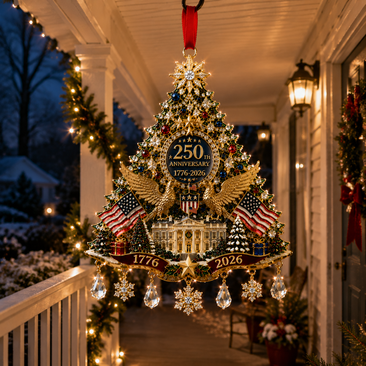 ❤️🔥Sparkling Christmas Tree Ornament