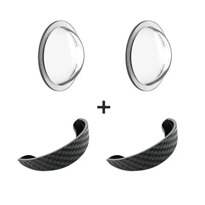 2PCS Car Reverse Camera Rain Cover, Anti‑Fog Waterproof Protection Hood, Carbon Fiber Texture🛡️ - image 13