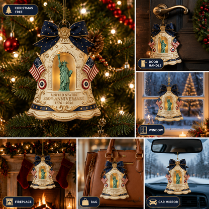 ❤️✨250th Anniversary Limited Edition Bell Christmas Tree Ornament