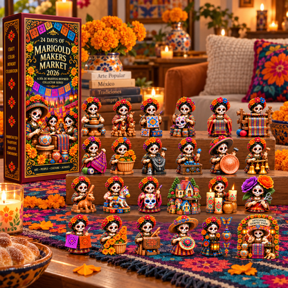 24 Days of Handcrafted Tradition — Día de Muertos Marigold Makers Market Advent Calendar 2026 - image 5