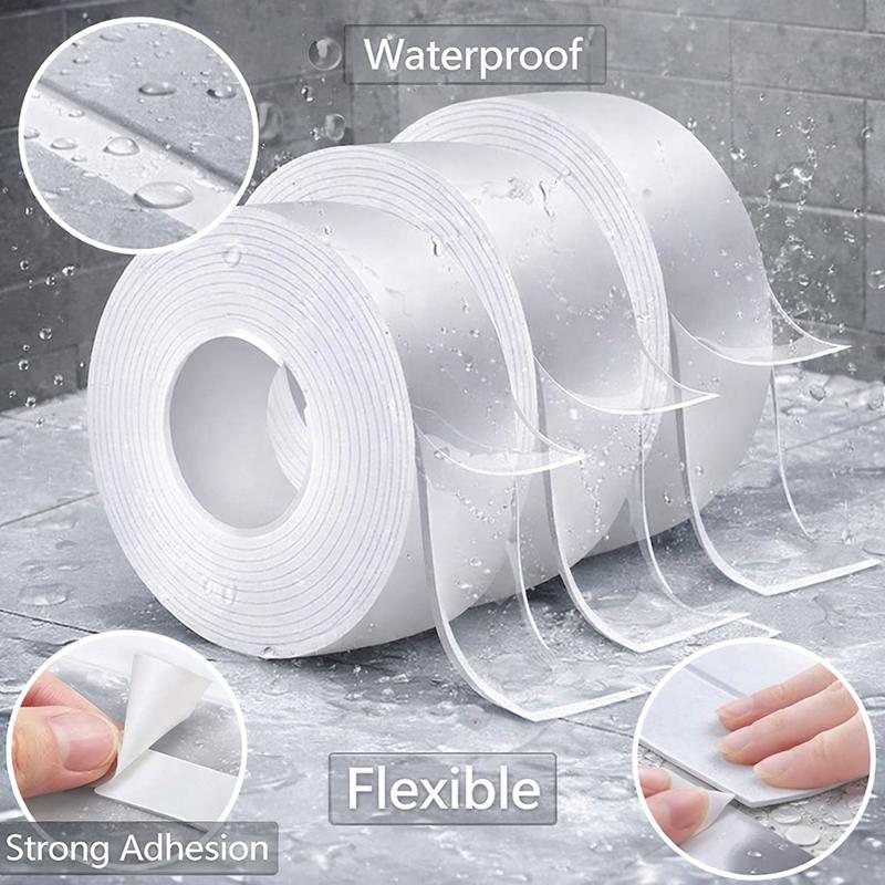 2026 Upgrade Heavy-Duty Nano Tape | 10.5ft Double-Sided Adhesive, Renter-Safe, Residue-Free, Washable, Multi-Surface Mounting Tape for Decor & Hanging-AUX