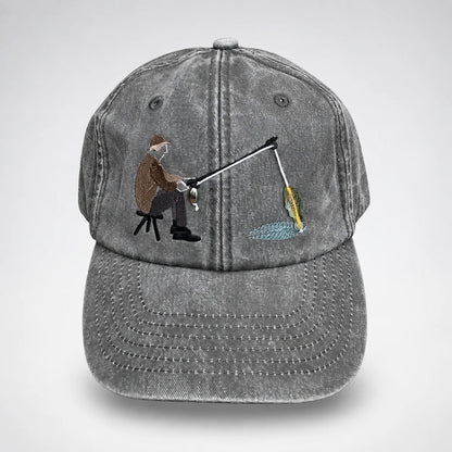 🔥 Last Day 49% OFF-🎣🧢 Catch of the Day Interactive Fishing Cap –🎁 Vintage Washed Moving Fish Hat - image 10