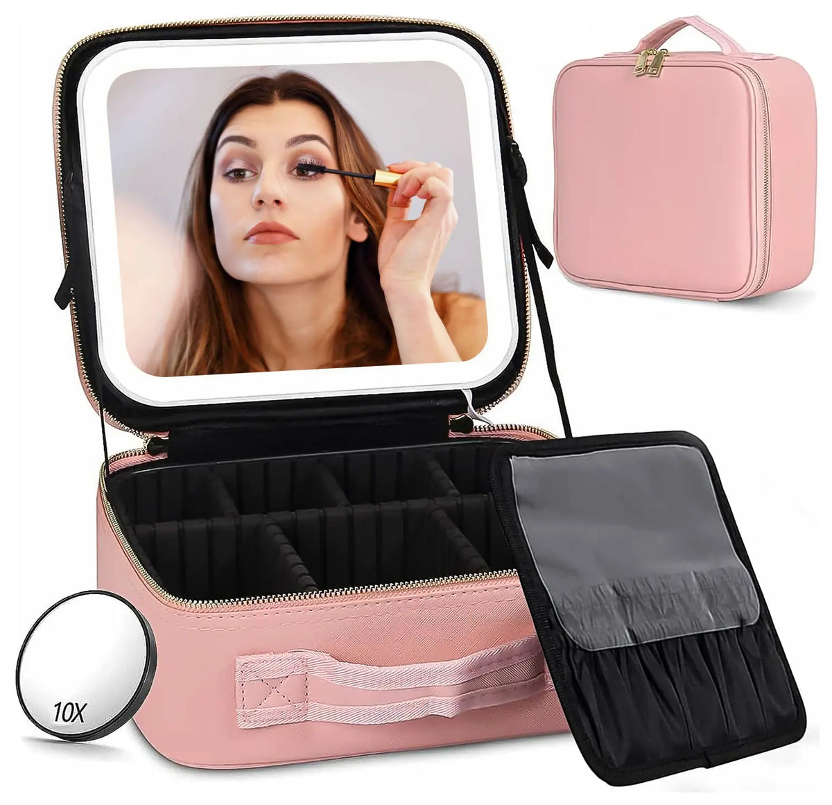 ❤️🔥Last 30pcs🔥Mother's Day Present-----Portable Makeup Case Cosmetic Organizer