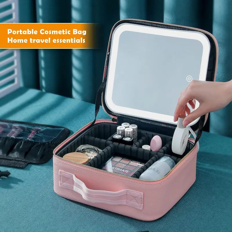 ❤️🔥Last 30pcs🔥Mother's Day Present-----Portable Makeup Case Cosmetic Organizer