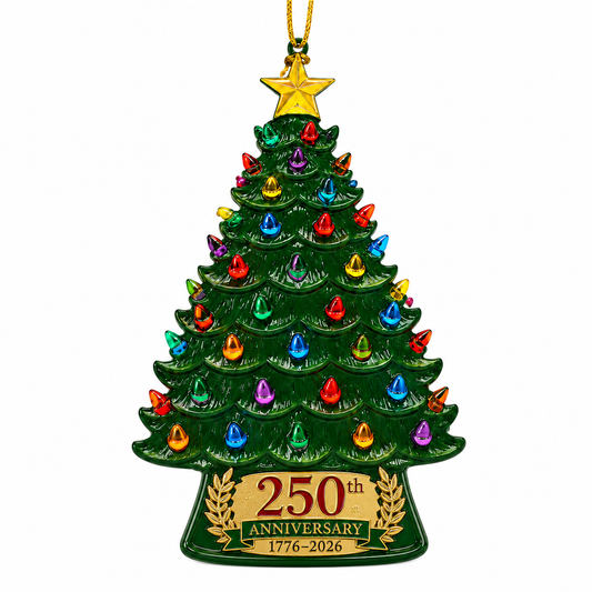 ❤️🔥Last 30pcs🔥🔥2026 America 250th Anniversary Nostalgic Christmas Tree Ornament