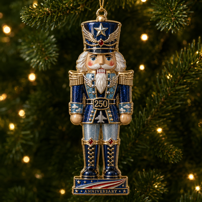 🔥2026 Limited Edition 🔥🎄🇺🇸✨ 250th Anniversary Hero Tribute Nutcracker Ornaments