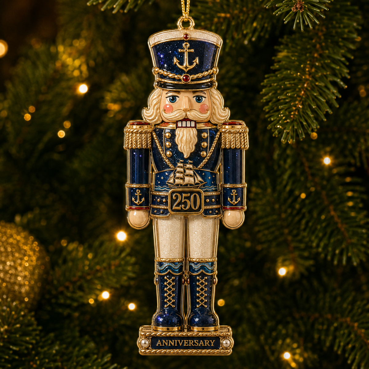 🔥2026 Limited Edition 🔥🎄🇺🇸✨ 250th Anniversary Hero Tribute Nutcracker Ornaments
