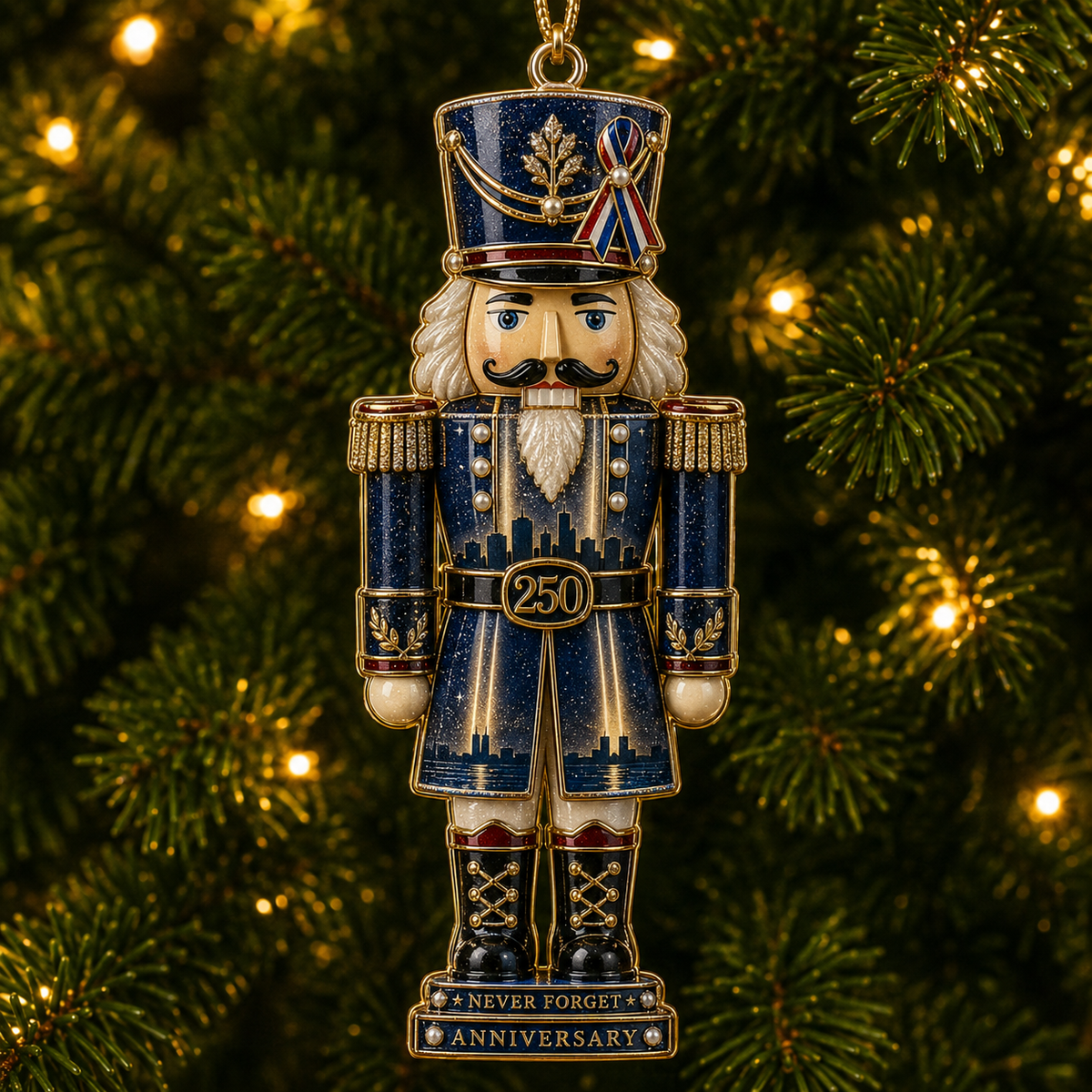 🔥2026 Limited Edition 🔥🎄🇺🇸✨ 250th Anniversary Hero Tribute Nutcracker Ornaments