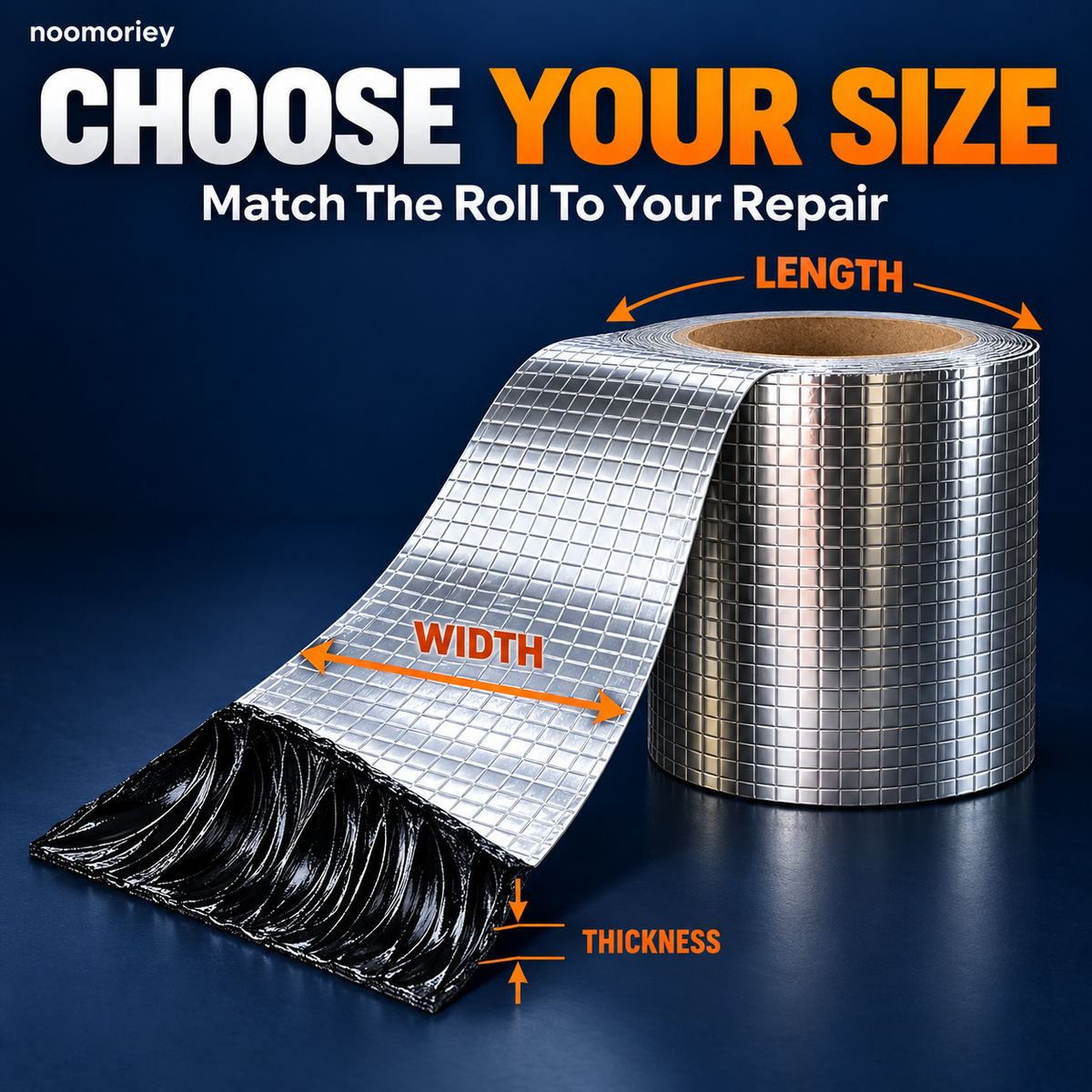 Heavy-Duty Butyl Waterproof Repair Tape – Heat-Resistant Self-Adhesive Seal for Roofs, Pipes & Cracks - image 13