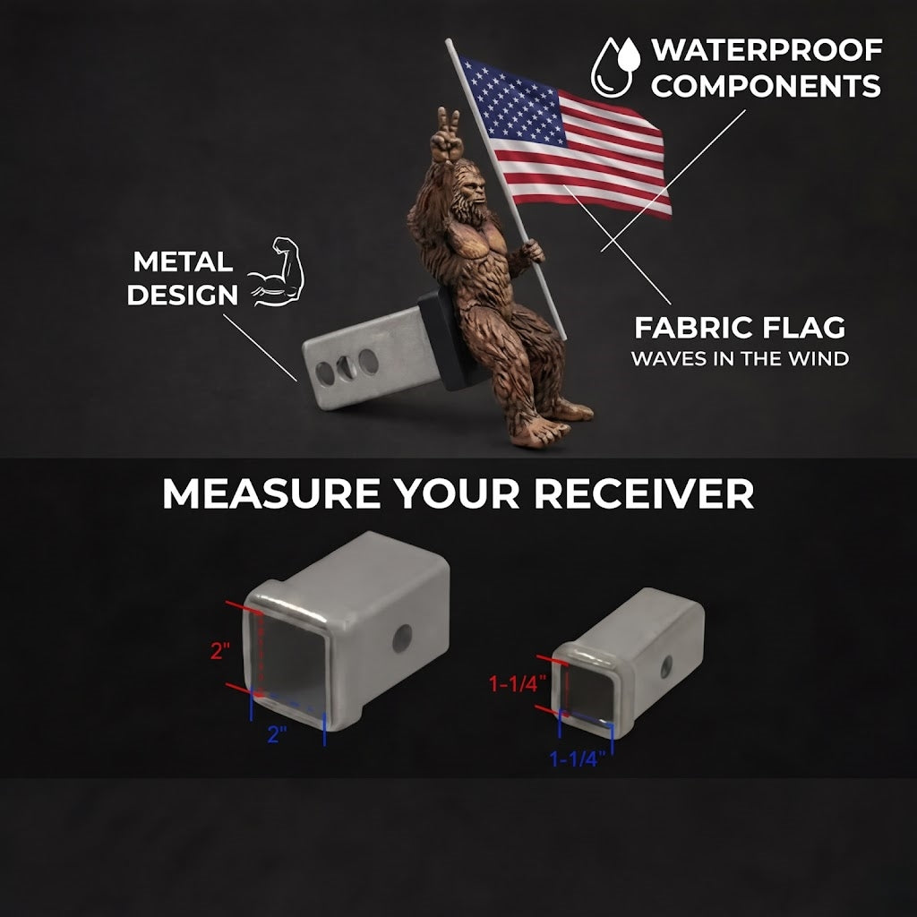 🐾Patriot Bigfoot Trailer Hitch