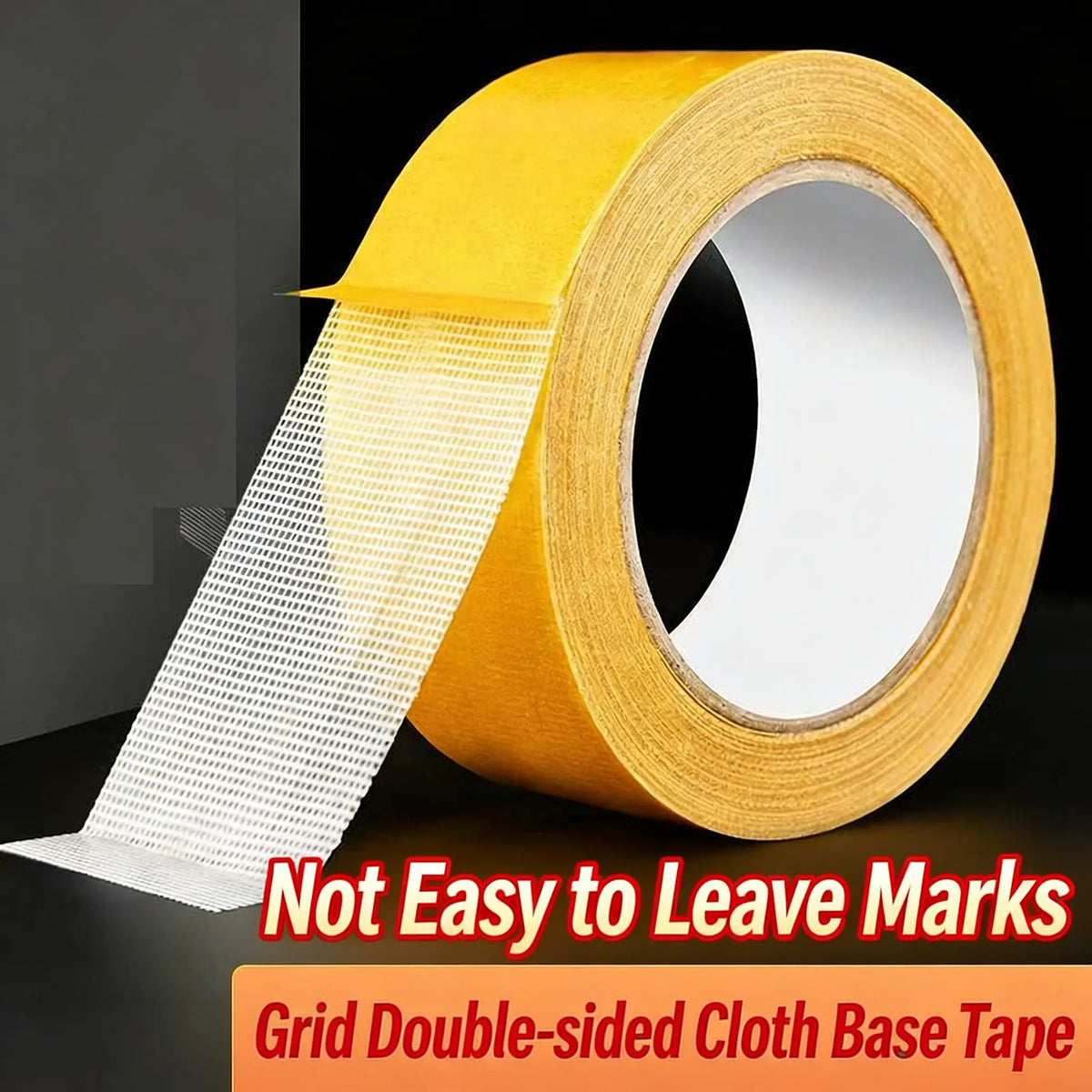 Waterproof Grid Double-Sided Tape - Heavy-Duty Mesh Mounting Tape For Home, Rugs & DIY