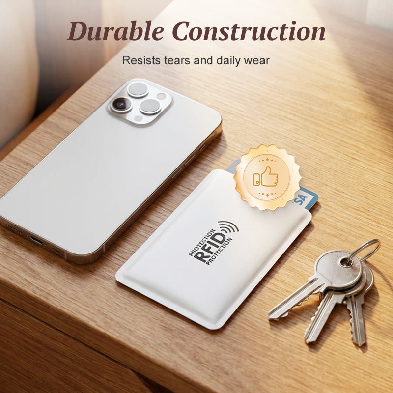 8 Pack RFID Blocking Anti Theft Card Sleeves - image 4