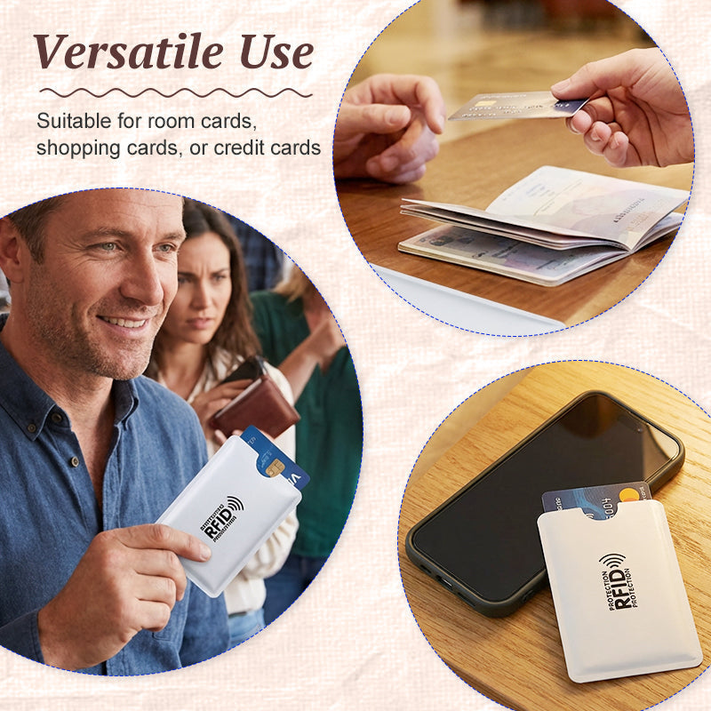 8 Pack RFID Blocking Anti Theft Card Sleeves - image 5