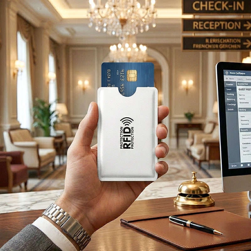 8 Pack RFID Blocking Anti Theft Card Sleeves - image 6