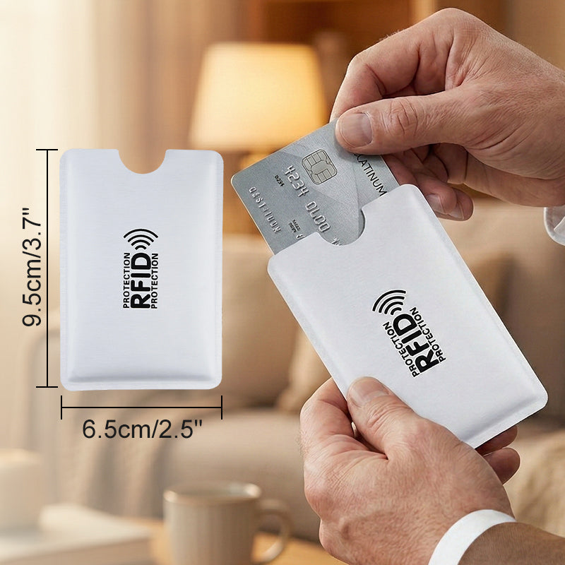 8 Pack RFID Blocking Anti Theft Card Sleeves - image 7