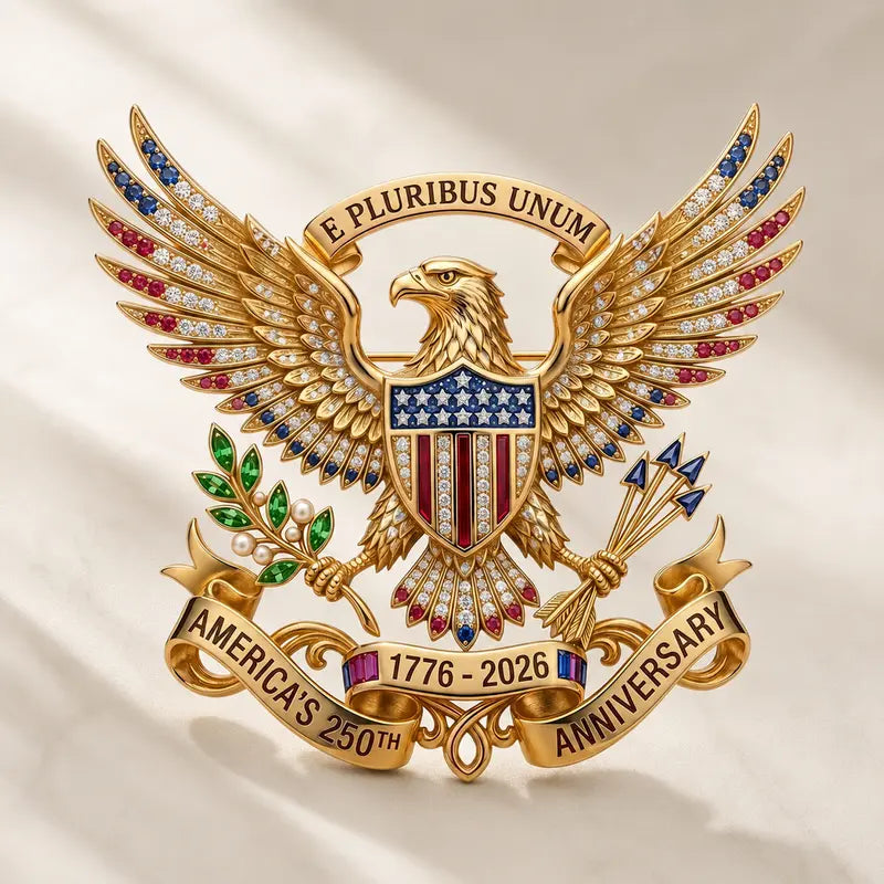 ❤️Limited Edition 🔥Last 50 sets!!US 250th Anniversary Brooch Pin