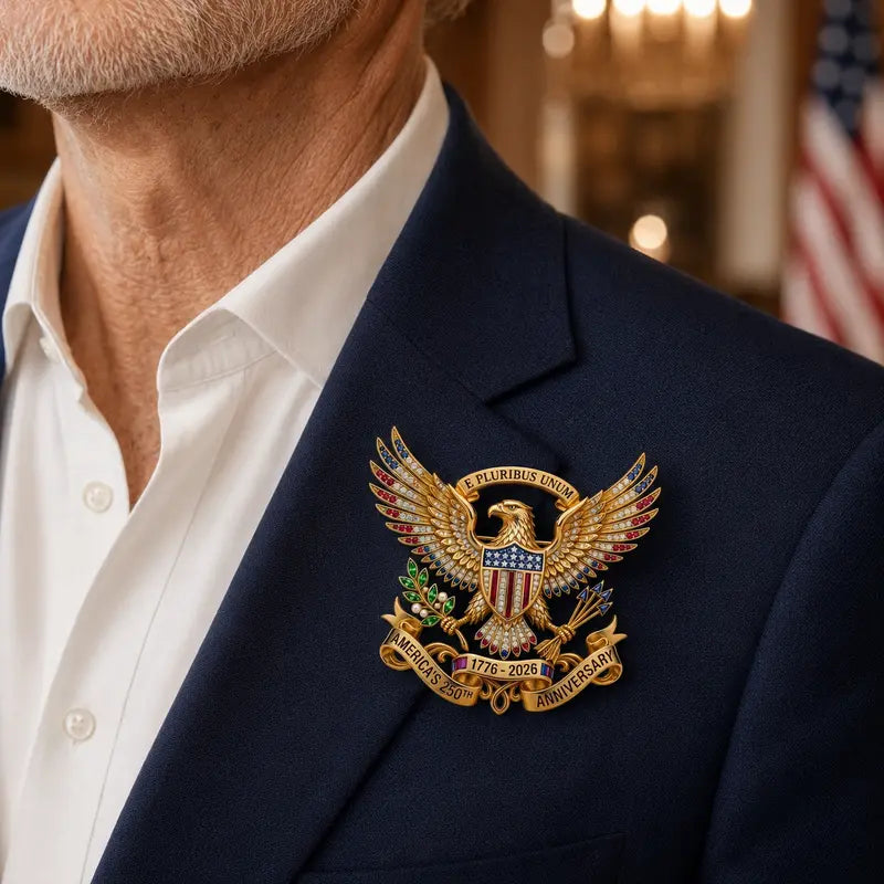 ❤️Limited Edition 🔥Last 50 sets!!US 250th Anniversary Brooch Pin