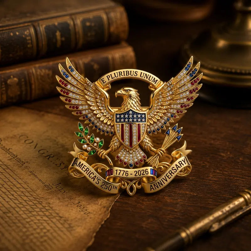 ❤️Limited Edition 🔥Last 50 sets!!US 250th Anniversary Brooch Pin